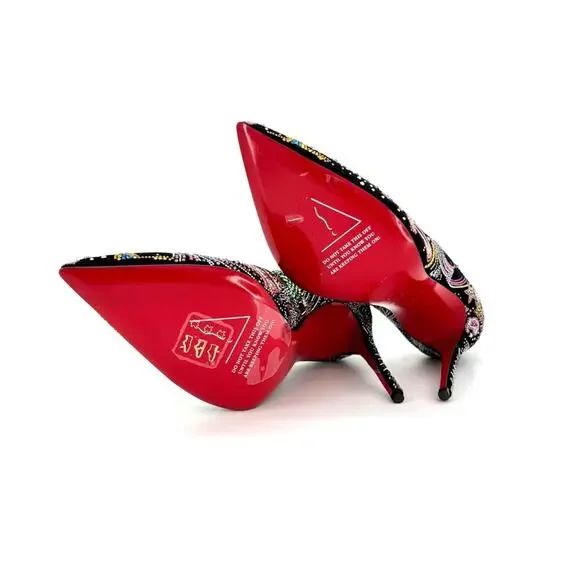 NEW Christian Louboutin Limited Edition Hot Chick Starlight Crystals Pumps 38 - Picture 9 of 10
